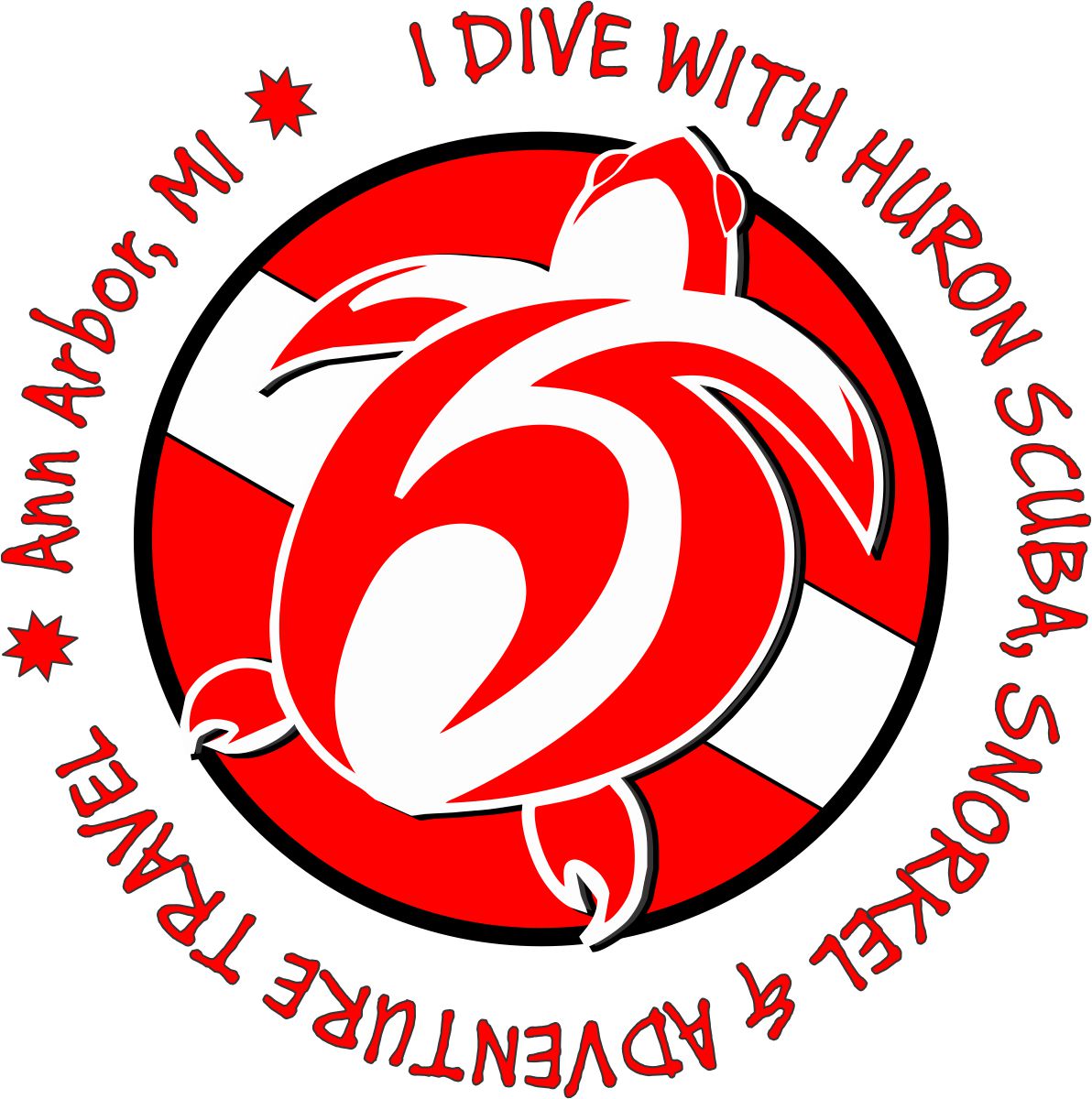 Logo Huron Scuba, Snorkel and Adventure Travel, Inc.