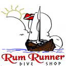 Logo Rum Runner Dive Shop