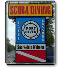 Logo Port Divers, Inc.