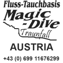 Logo Fluss- Tauchbasis Magic-Dive Traunfall