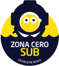ZONA CERO SUB.- Escuela de buceo - Logo