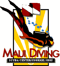 Logo Maui Diving Scuba Center/Snorkel Shop
