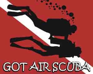 Logo Got Air Scuba, LLC