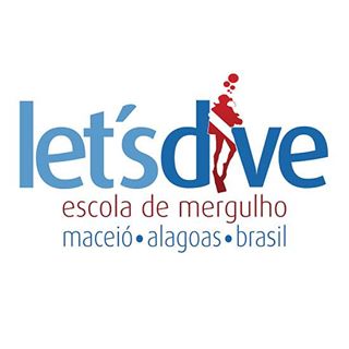 Logo Let's Dive - Mergulho e Aventura