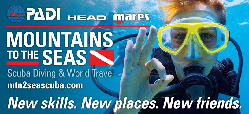 Mountains to the Seas Scuba and Travel - Logo