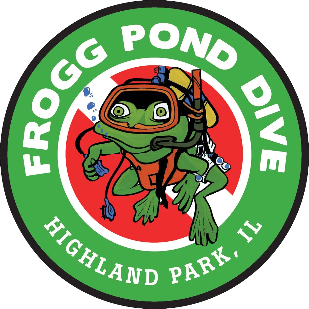 Logo Frogg Pond Dive Shop