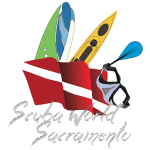 Scuba World Sacramento - Logo