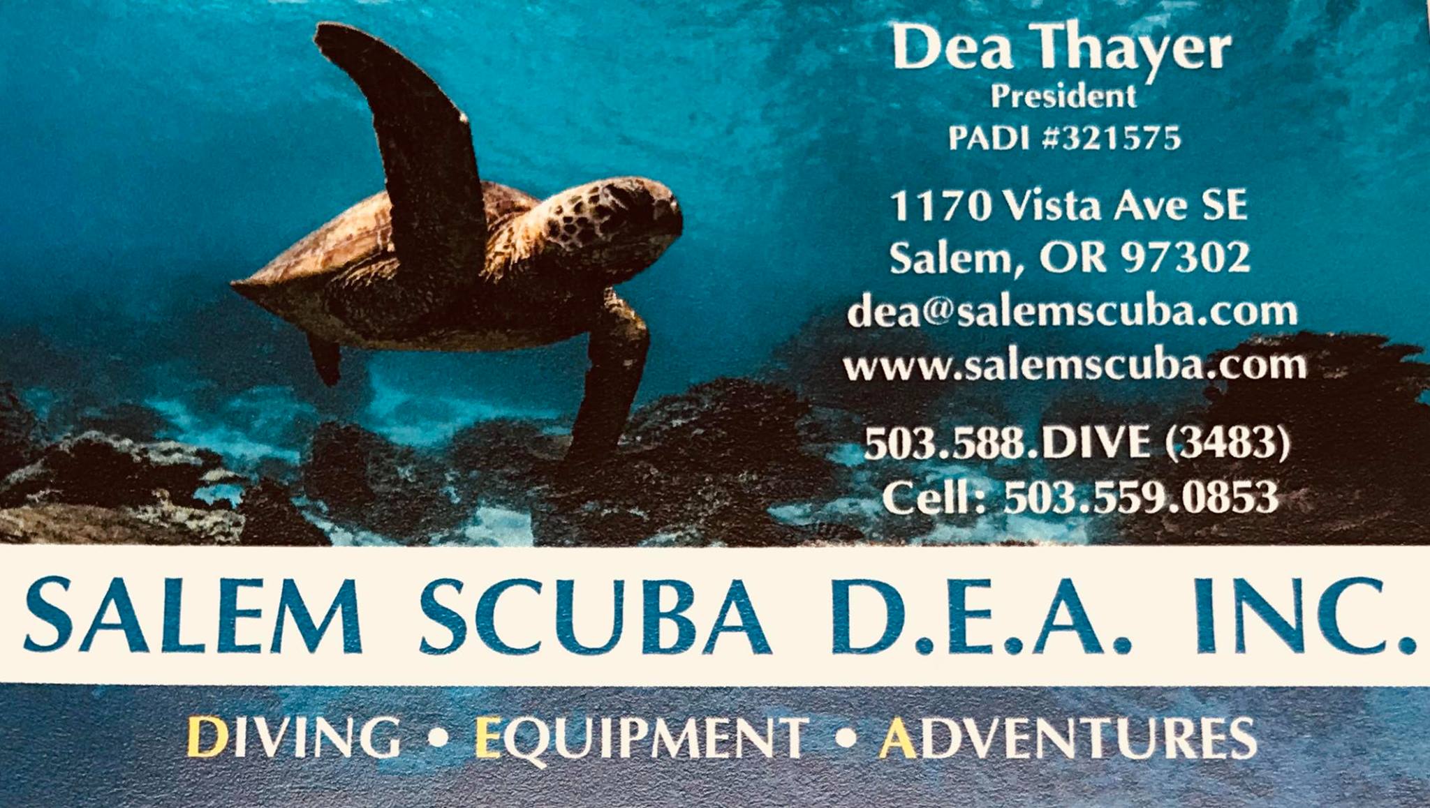 Logo Salem Scuba & Travel, Inc.