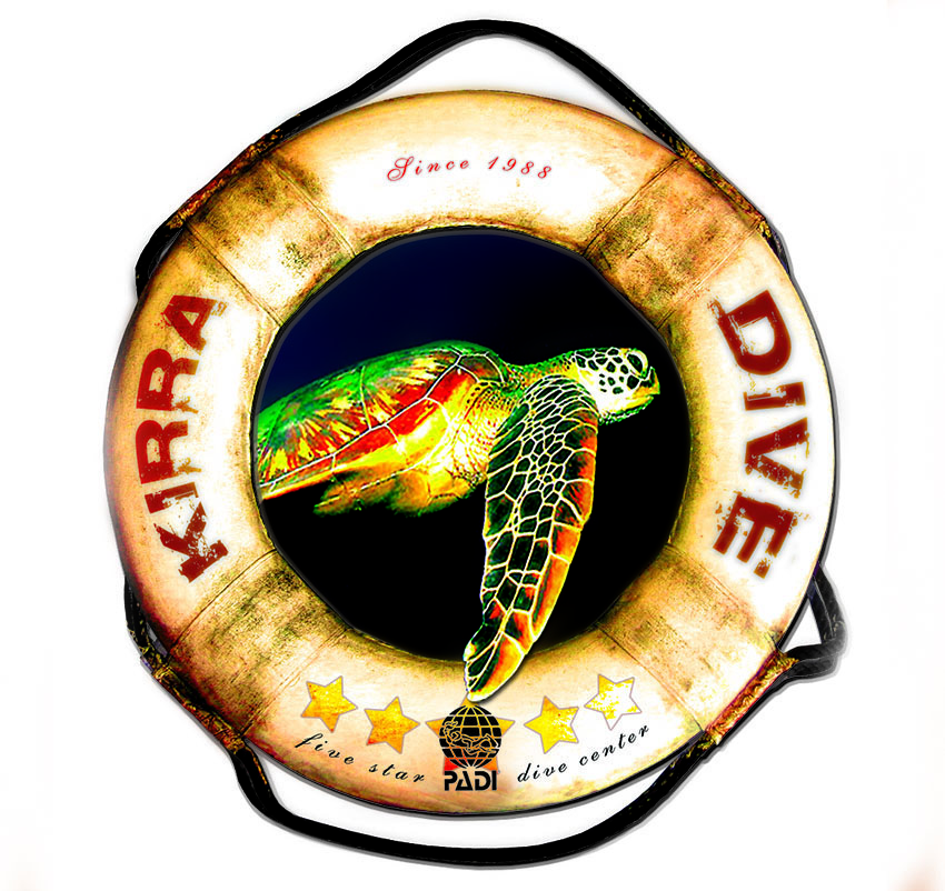 Logo Kirra Dive 'On the Tweed'