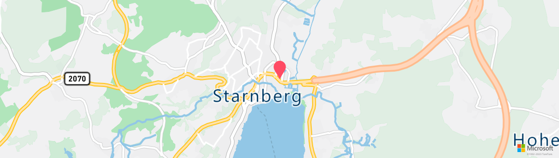 Map of the dive shop TSC Starnberg 