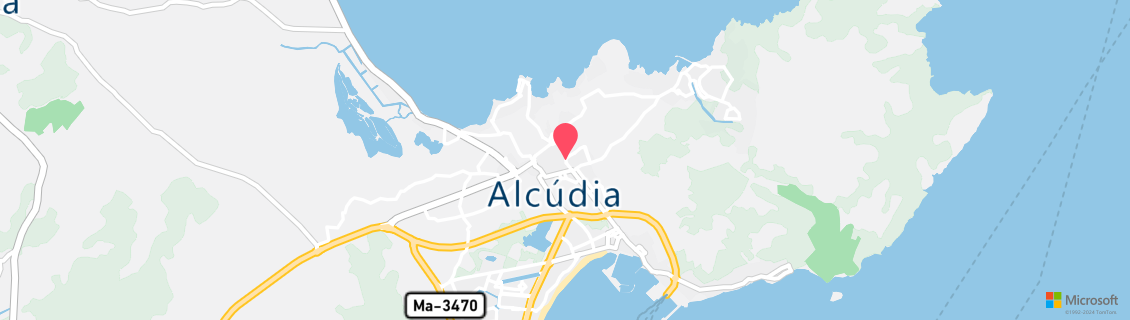 Map of the dive shop SKUALO ALCUDIA
