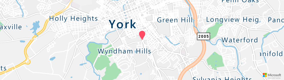 Map of the dive shop York Divers