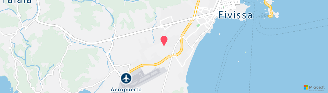 Umgebungskarte des Tauchshops Anfibios Ibiza Scuba Diving