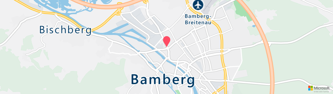 Umgebungskarte des Tauchshops TC Bamberg 