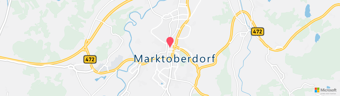 Umgebungskarte des Tauchshops TC Marktoberdorf e.V. 