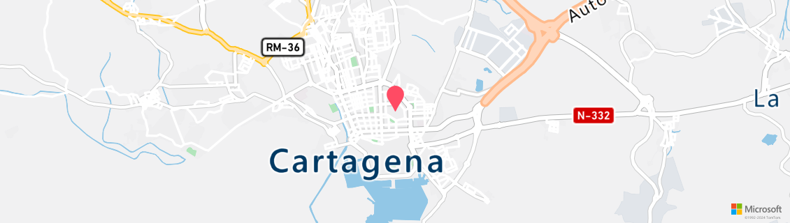 Map of the dive shop Cartagena Divers