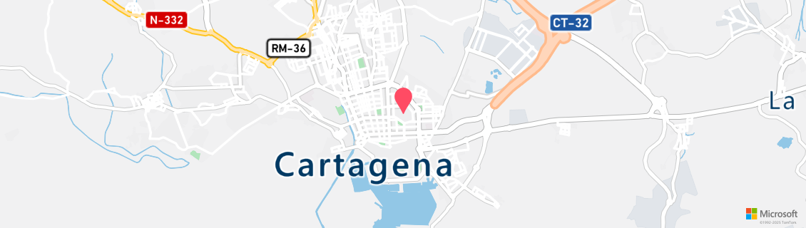 Umgebungskarte des Tauchshops Cartagena Divers