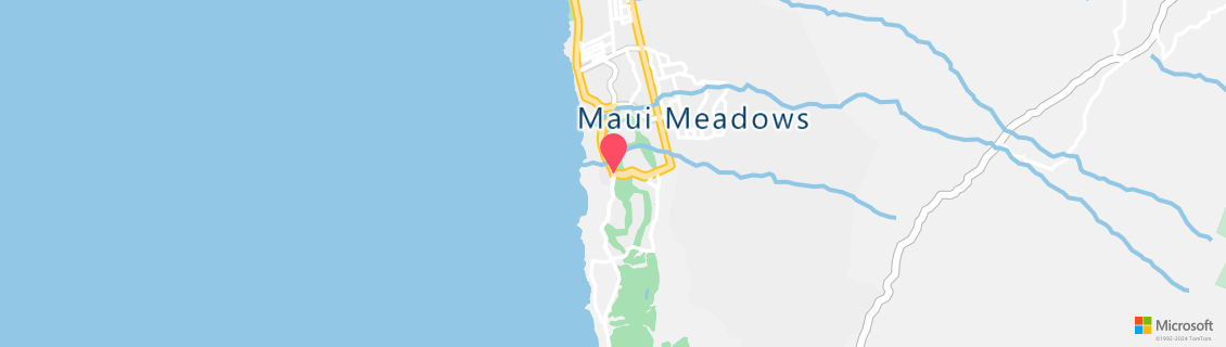 Map of the dive shop Maui Under Sea Adventures