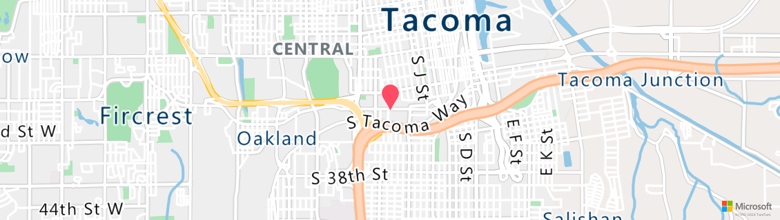 Umgebungskarte des Tauchshops Tacoma Scuba Center LLC