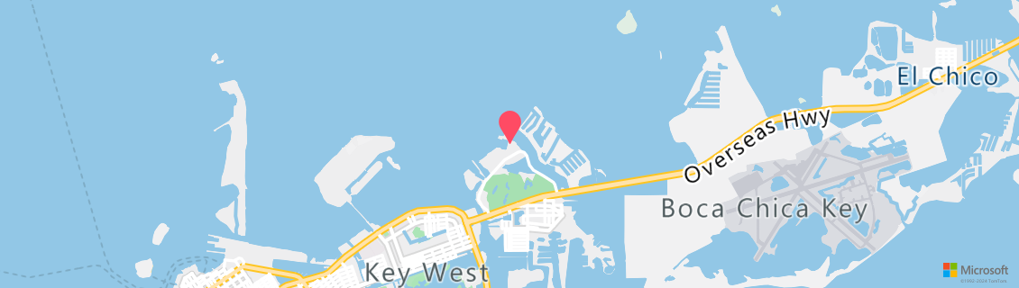 Map of the dive shop Florida Keys Community College