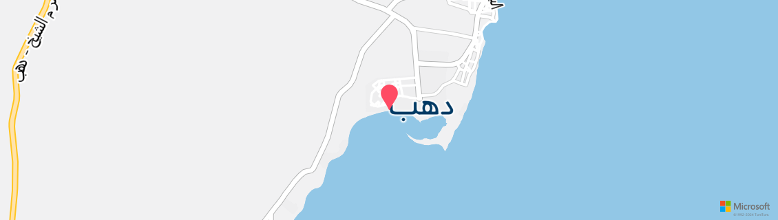 Map of the dive shop Extra Divers Ras Nasrani