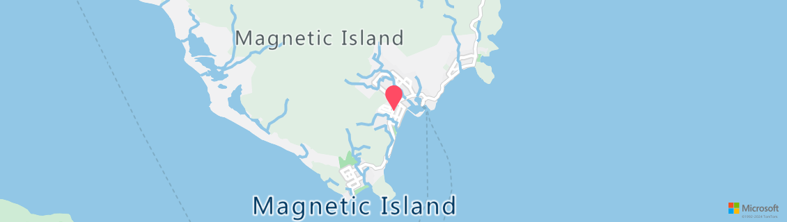 Map of the dive shop PRO DIVE MAGNETIC ISLAND