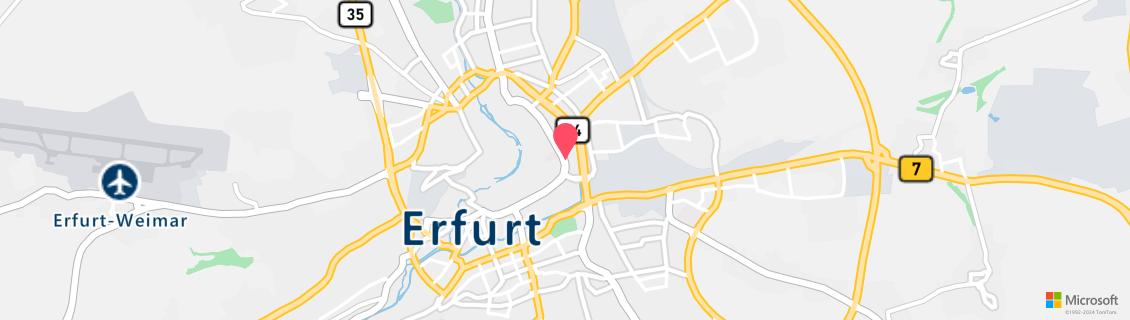 Umgebungskarte des Tauchshops aqua-FUN® Wassersportcenter Erfurt