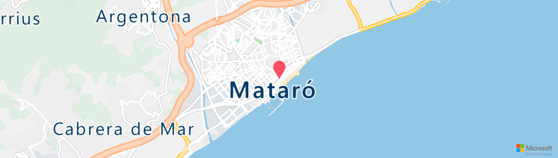 Map of the dive shop MedDive Mataró