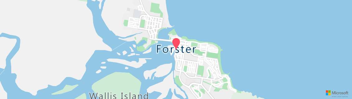 Map of the dive shop FORSTER DIVE CENTRE