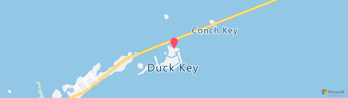 Umgebungskarte des Tauchshops Dive Duck Key