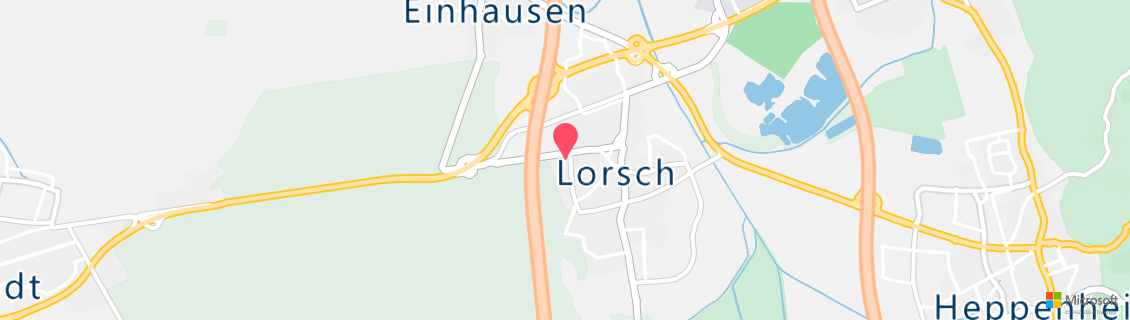 Map of the dive shop Lorscher Tauchtreff