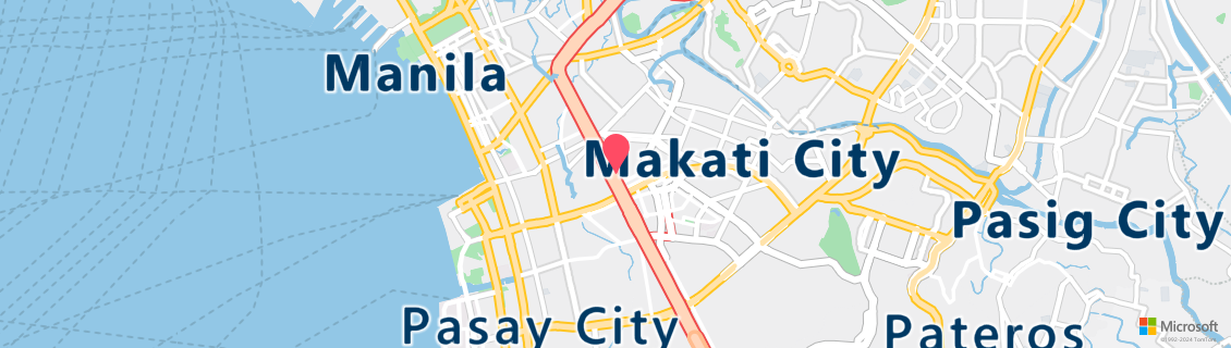 Map of the dive shop Scuba Academy Manila
