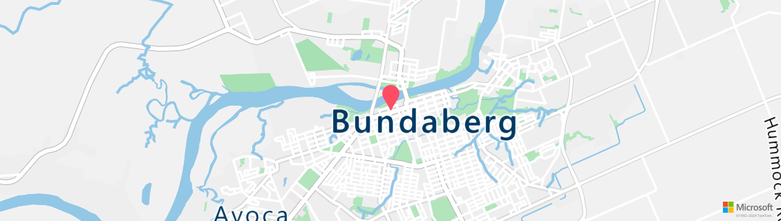 Map of the dive shop Bundaberg Aqua Scuba