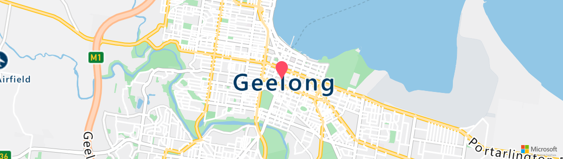 Umgebungskarte des Tauchshops Geelong Dive Centre