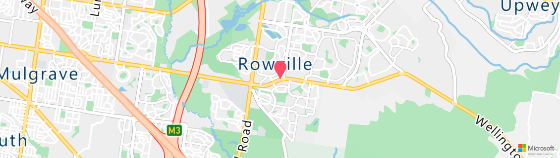 Umgebungskarte des Tauchshops Aquatic Adventures - Rowville