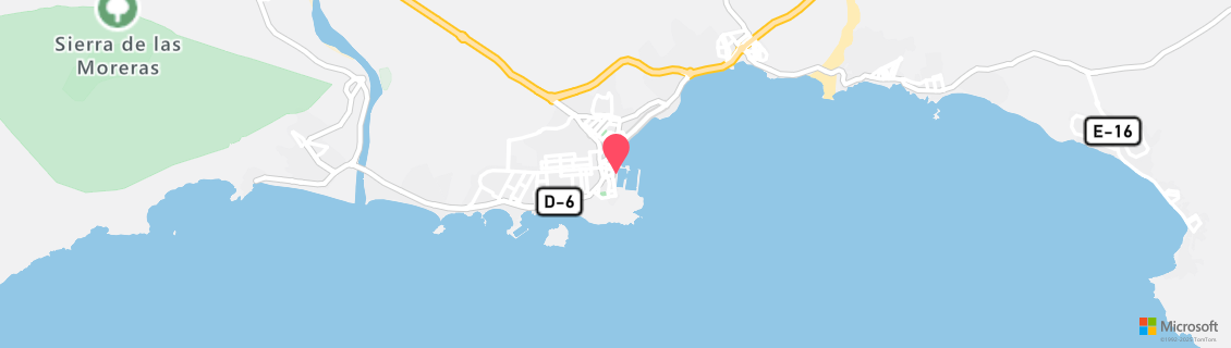 Umgebungskarte des Tauchshops Buceo Hispania Mazarron