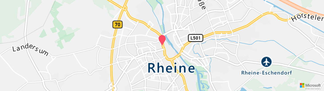 Umgebungskarte des Tauchshops Tauchsportzentrum Rheine