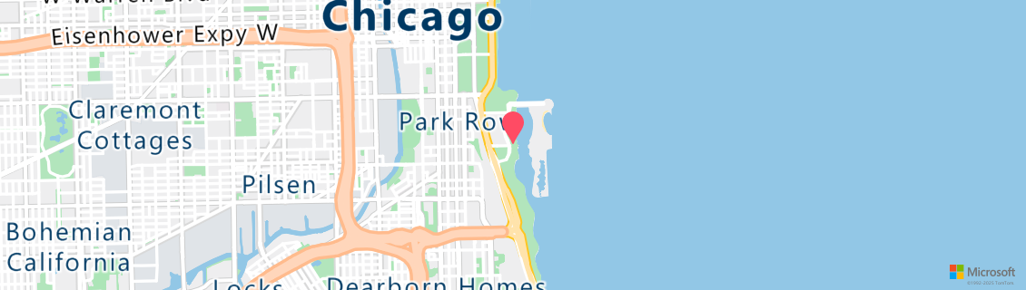 Map of the dive shop Dive Chicago