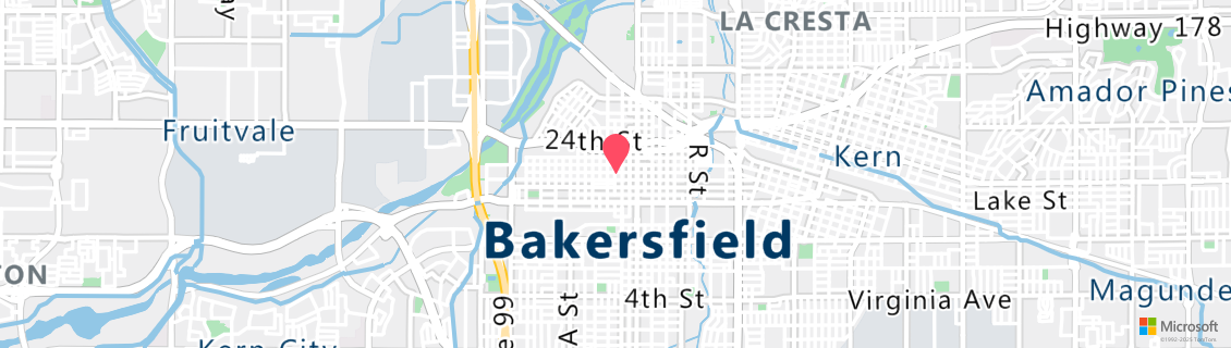 Map of the dive shop Bakersfield Scuba Center