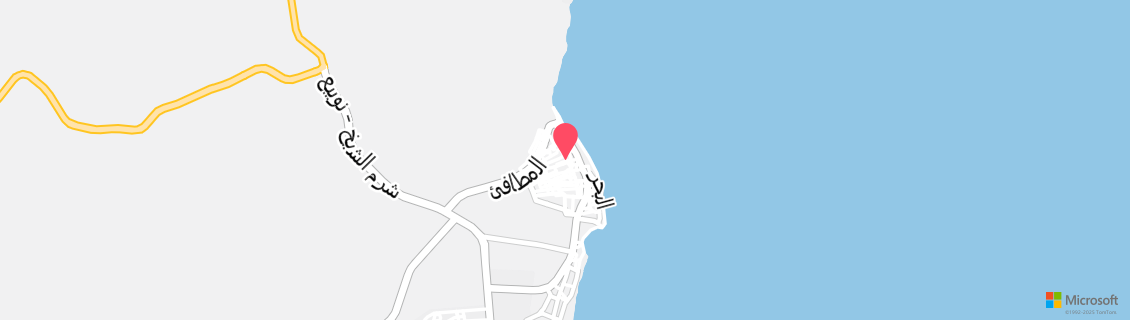 Map of the dive shop Dahab Divers