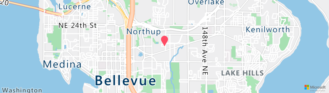 Map of the dive shop Bellevue Divers