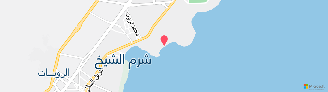 Map of the dive shop Sheikh Coast Diving Center