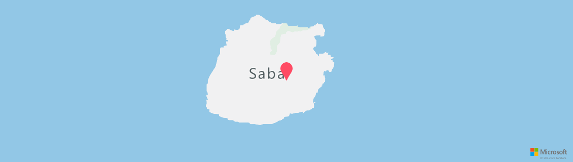 Map of the dive shop Sea Saba Advanced Dive Center