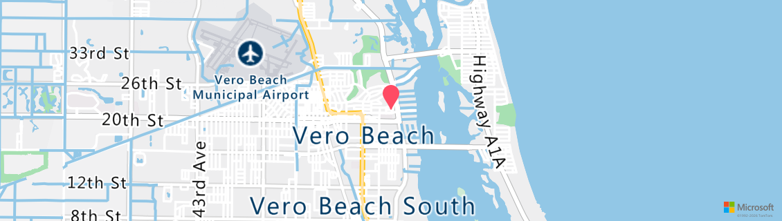 Map of the dive shop Deep Six Dive & Watersports