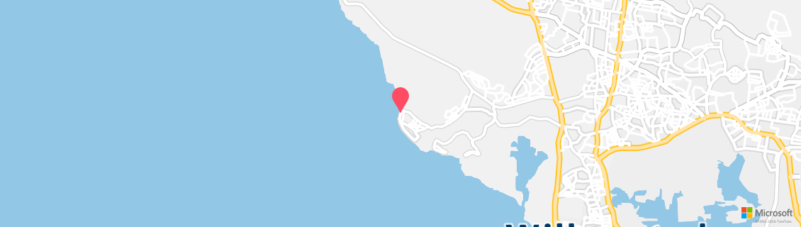 Map of the dive shop Curacao Divers