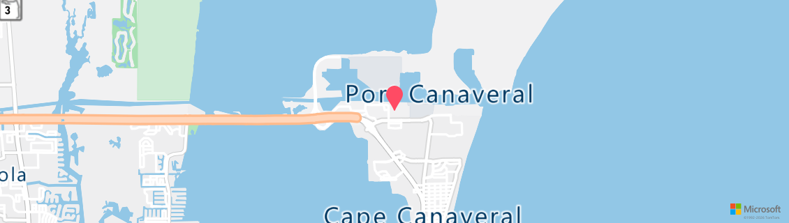 Map of the dive shop Royal Caribbean International