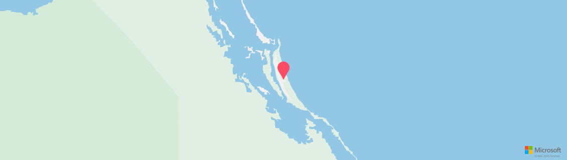 Map of the dive shop Kamalame Cay