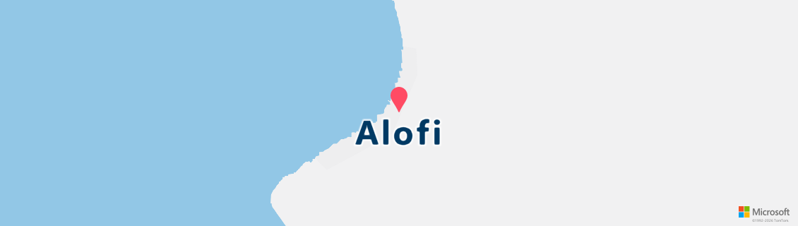 Map of the dive shop Niue Dive- do not pick