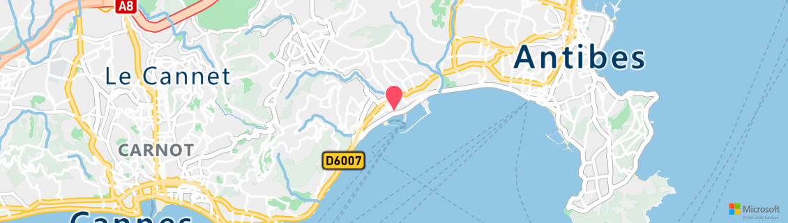 Map of the dive shop Diamond Diving France SARL