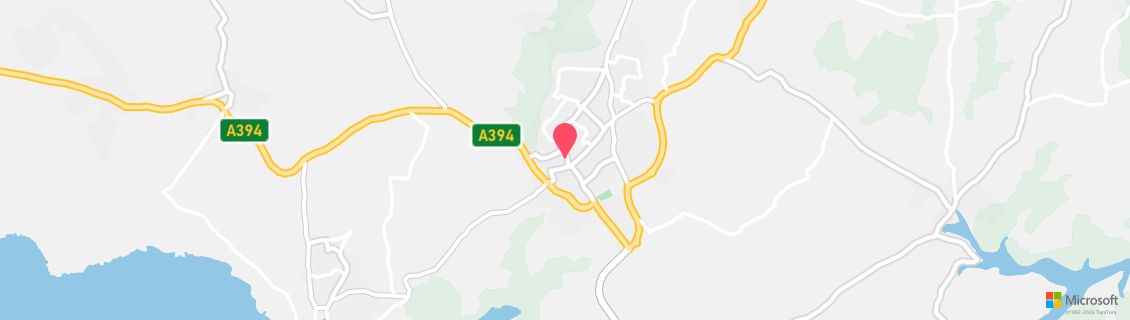 Map of the dive shop Porthkerris Divers